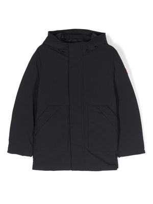 Save The Duck Kids veste matelassée Albi à patch logo - Bleu