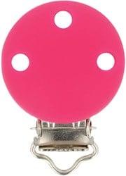 Opry Siliconen speenklem Hard Roze 29,5x42,7mm