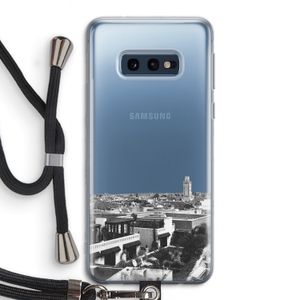Marrakech Skyline : Samsung Galaxy S10e Transparant Hoesje met koord