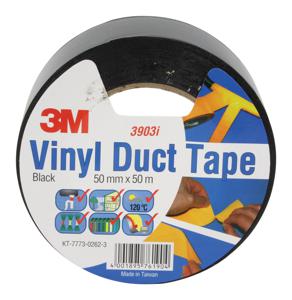 3M Weefseltape | zwart | lengte 50 m | breedte 48 mm wiel | 24 stuks - 7100098695 7100098695