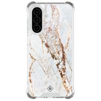 Samsung Galaxy A26 shockproof hoesje - Marmer goud