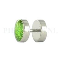 Nep plug glitter groen