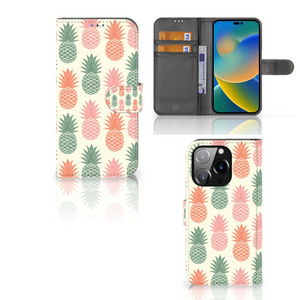 iPhone 14 Pro Book Cover Ananas