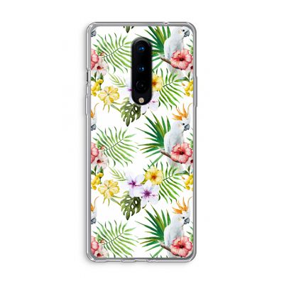 Gele kuif: OnePlus 8 Transparant Hoesje
