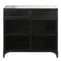 Rootsmann Gangkast metaal | Zwart - thumbnail