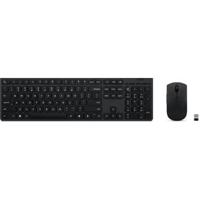 Lenovo 4X31R64351 toetsenbord Inclusief muis Kantoor RF-draadloos + Bluetooth Amerikaans Engels Zwar