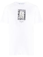 Off-White t-shirt en coton à imprimé graphique - Blanc