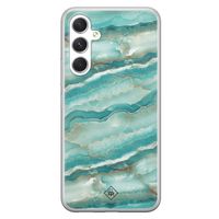 Samsung Galaxy A54 siliconen hoesje - Mamer azuurblauw
