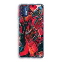 Endless Descent: Motorola Moto G9 Plus Transparant Hoesje