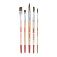 Talens art creation • aquarelpenselenset van 5 - pony/polyester