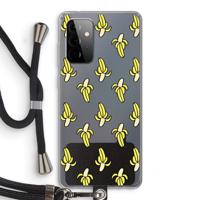 Bananas: Samsung Galaxy A72 5G Transparant Hoesje met koord