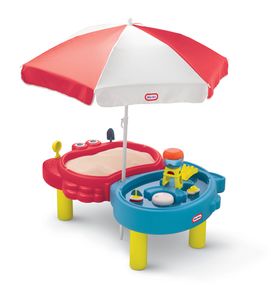 Little Tikes zand en zee speeltafel met parasol