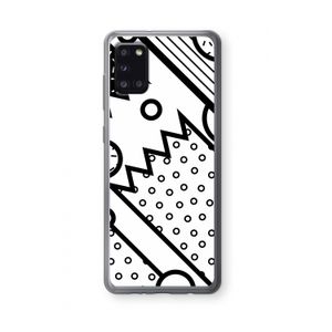 Pop Art #4: Samsung Galaxy A31 Transparant Hoesje