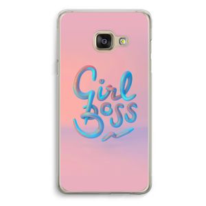 Girl boss: Samsung A3 (2017) Transparant Hoesje