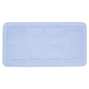 Differnz Tutus inlegmat bad - 100% PVC - anti-slip laag - 68 x 36 cm - blauw