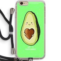 Avocuddle: iPhone 6 PLUS / 6S PLUS Transparant Hoesje met koord