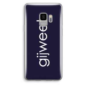 Gijweet: Samsung Galaxy S9 Transparant Hoesje