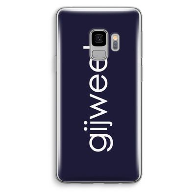 Gijweet: Samsung Galaxy S9 Transparant Hoesje