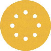 Bosch Accessoires expert c470 schuurpapier voor excenterschuurmachines 125 mm, 8 gaten, k240 50-delig - 1 stuk(s) - 2608900914