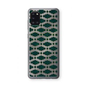 Moroccan tiles: Samsung Galaxy A31 Transparant Hoesje