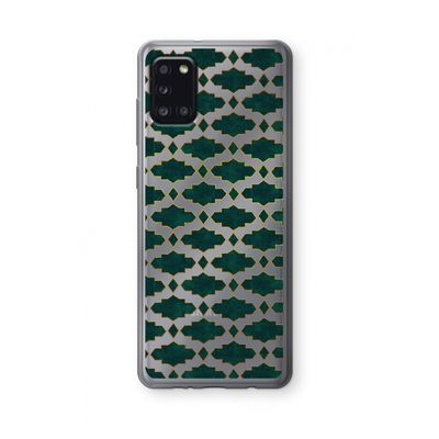Moroccan tiles: Samsung Galaxy A31 Transparant Hoesje