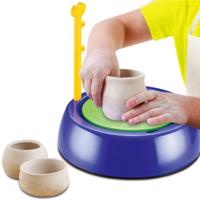 Draagbare mini DIY handleiding elektrisch porseleinaarde werk kinderen kunstonderwijs ambachten Kerstcadeaus
