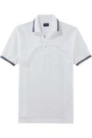 OLYMP Casual Regular Fit Polo shirt Korte mouw wit