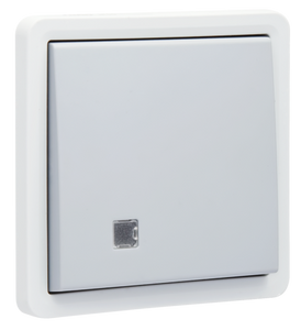 Niko Hydro wisselcontroleschakelaar waterdicht grijs (exclusief lampje)