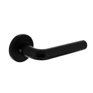 Intersteel Moderne deurklinkRecht aluminium zwart - 0023.010402
