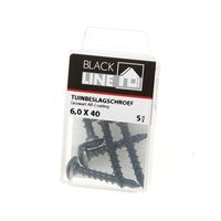 Tuinbeslagschr.AR-COAT.OVK zwart TX30(5) - thumbnail