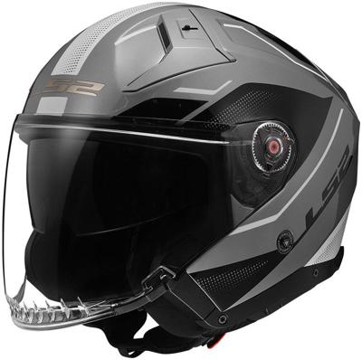 LS2 Helmet of603 infi. ii veyron s grey/bl/white
