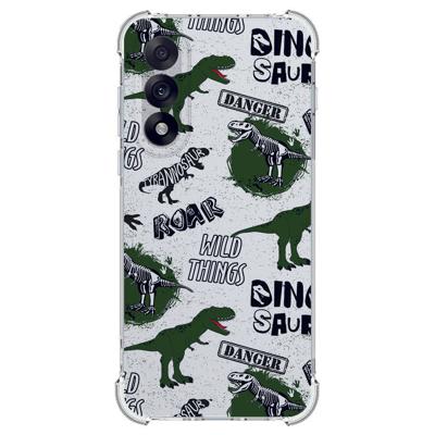 TPU Telefoonhoesje OnePlus Nord 5 - Dinosaurus schokabsorberende backcover