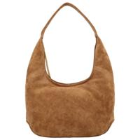 Hide & stitches brazos suède schoudertas-Camel