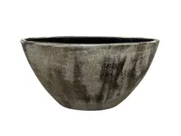 Planter miami l35b16h19cm zwart