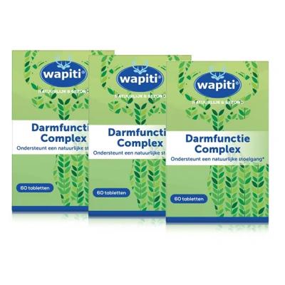 Wapiti Darmfunctie Complex 3 x 60 dragees 1Pakket Wapiti Darmfunctie Complex 3 x 60 dragees 1Pakket