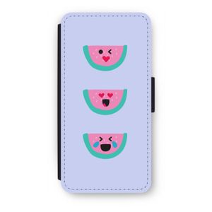 Smiley watermeloen: iPhone SE 2020 Flip Hoesje