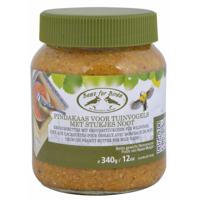 Best for Birds Vogelvoer - pindakaas - met stukjes noot - 340 gram - in pot