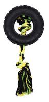 Grrrelli tyre tugger zwart / groen (36X14X4 CM) - thumbnail