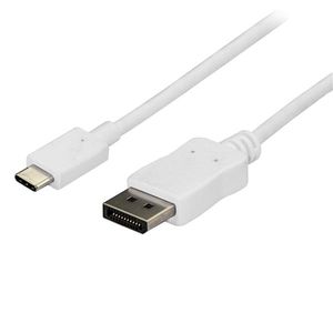 StarTech.com 1.8 m USB C naar DisplayPort kabel 4K 60Hz wit