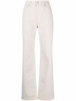 Filippa K jean droit Eliza à taille mi-haute - Blanc