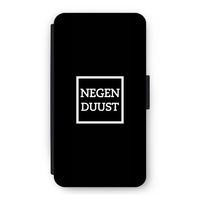 Negenduust black: iPhone 11 Pro Flip Hoesje