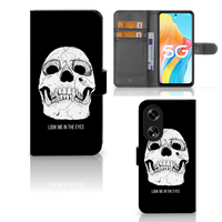 Telefoonhoesje met Naam OPPO Reno8 T 5G Skull Eyes