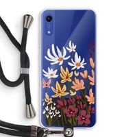 Painted wildflowers: Honor Play 8A Transparant Hoesje met koord
