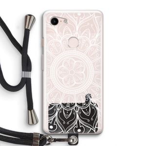 Roses Are Red: Pixel 3 Transparant Hoesje met koord