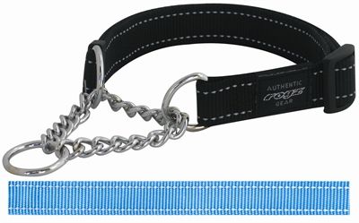 Rogz For Dogs lumberjack halfslip halsband turquoise