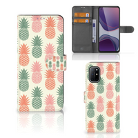 OnePlus 8T Book Cover Ananas