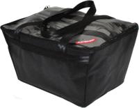 PLETSCHER mandtas "premium" basket bag plet."premium" urban style, black/grey
