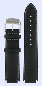 Horlogeband Tissot T600013437 Leder Zwart