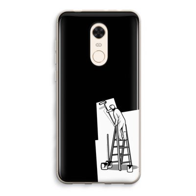 Musketon Painter: Xiaomi Redmi 5 Transparant Hoesje