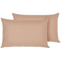 Beliani-ALMYROS -Tuinkussen set van 2-Beige-50 x 70 cm-Polyester - thumbnail